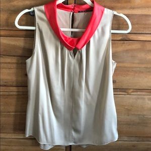 Ellie Tahiti silk sleepless blouse